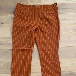 The Essential Slim Striped Pant by Anthropologie